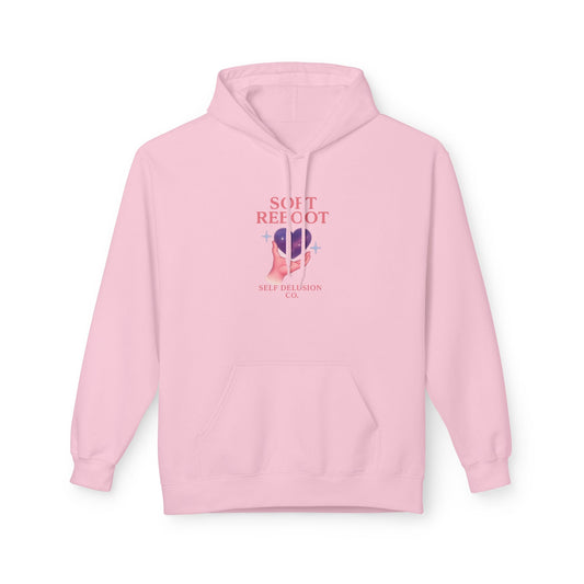Self Reflection Aesthetic Pullover Hoodie